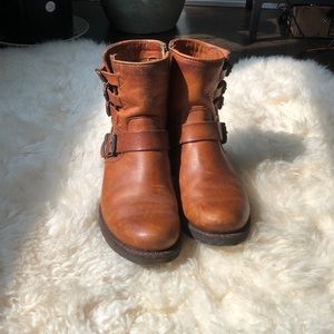 Frye- Phillip Harness booties, size 7.5